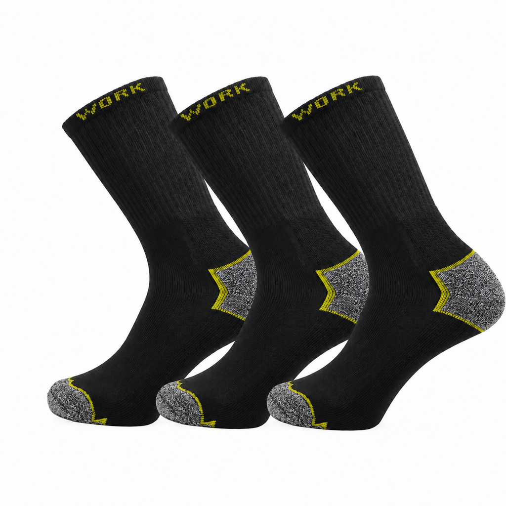 Chaussettes orthopédiques anti-ampoules – Lot de 3 paires