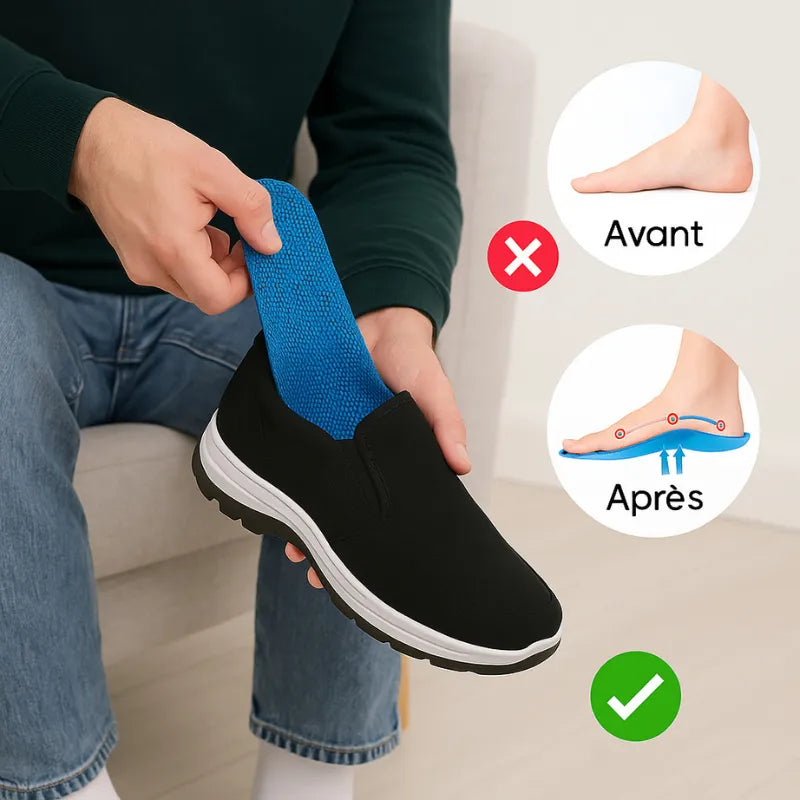 Semelles Orthopédiques Ergonomiques – Confort et Soutien Maximaux Toute la Journée