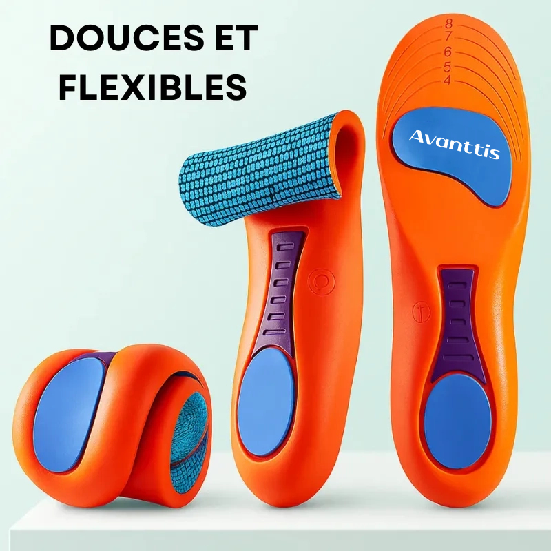Semelles Orthopédiques Ergonomiques – Confort et Soutien Maximaux Toute la Journée