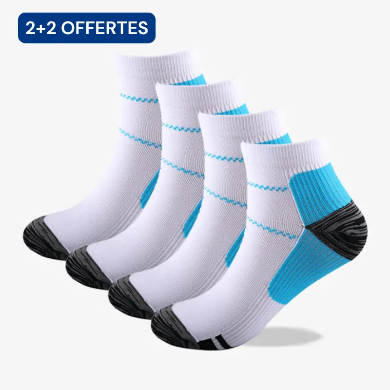 Chaussettes de compression en fibre de bambou – Soutien, confort et bien-être au quotidien