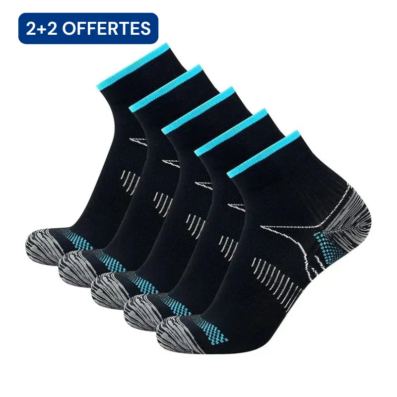 Chaussettes de compression en fibre de bambou – Soutien, confort et bien-être au quotidien