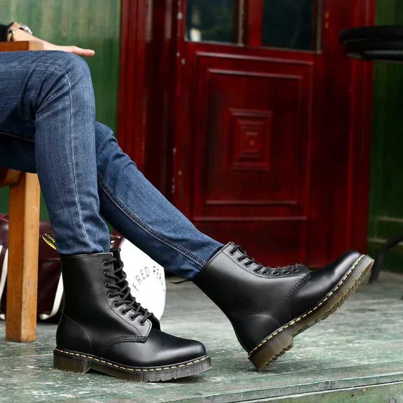 Bottes style Martin – Design britannique classique et confort durable