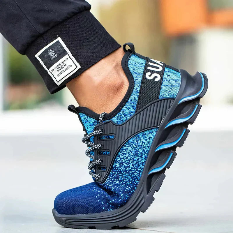Chaussures de sécurité légères et respirantes – Protection et confort toute la journée