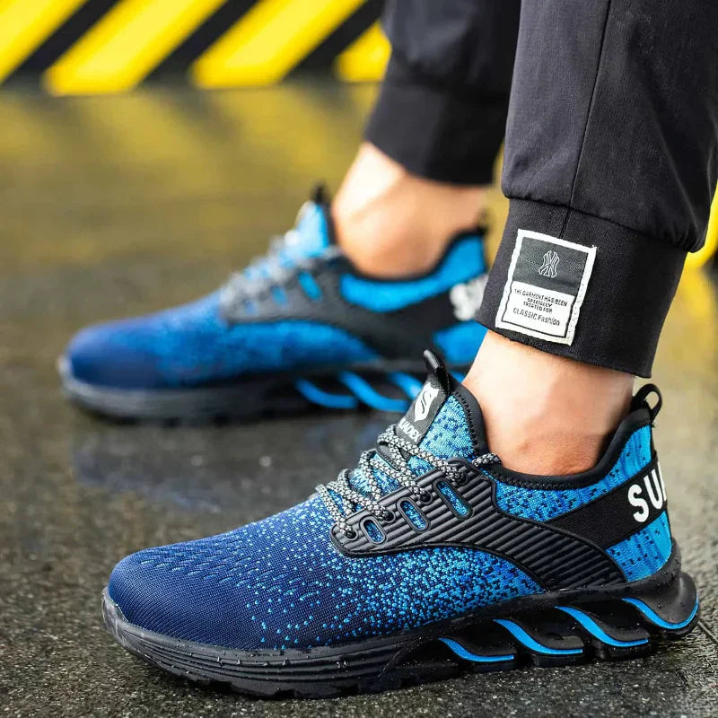 Chaussures de sécurité légères et respirantes – Protection et confort toute la journée