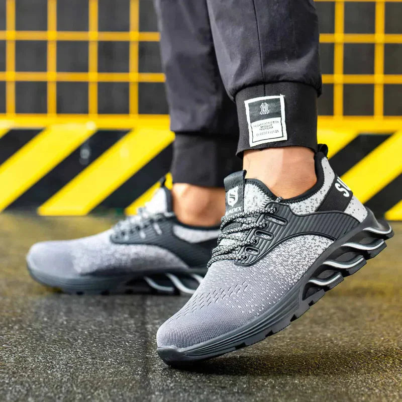 Chaussures de sécurité légères et respirantes – Protection et confort toute la journée