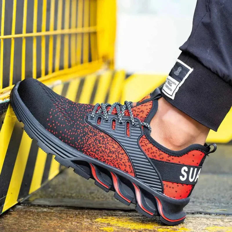 Chaussures de sécurité légères et respirantes – Protection et confort toute la journée