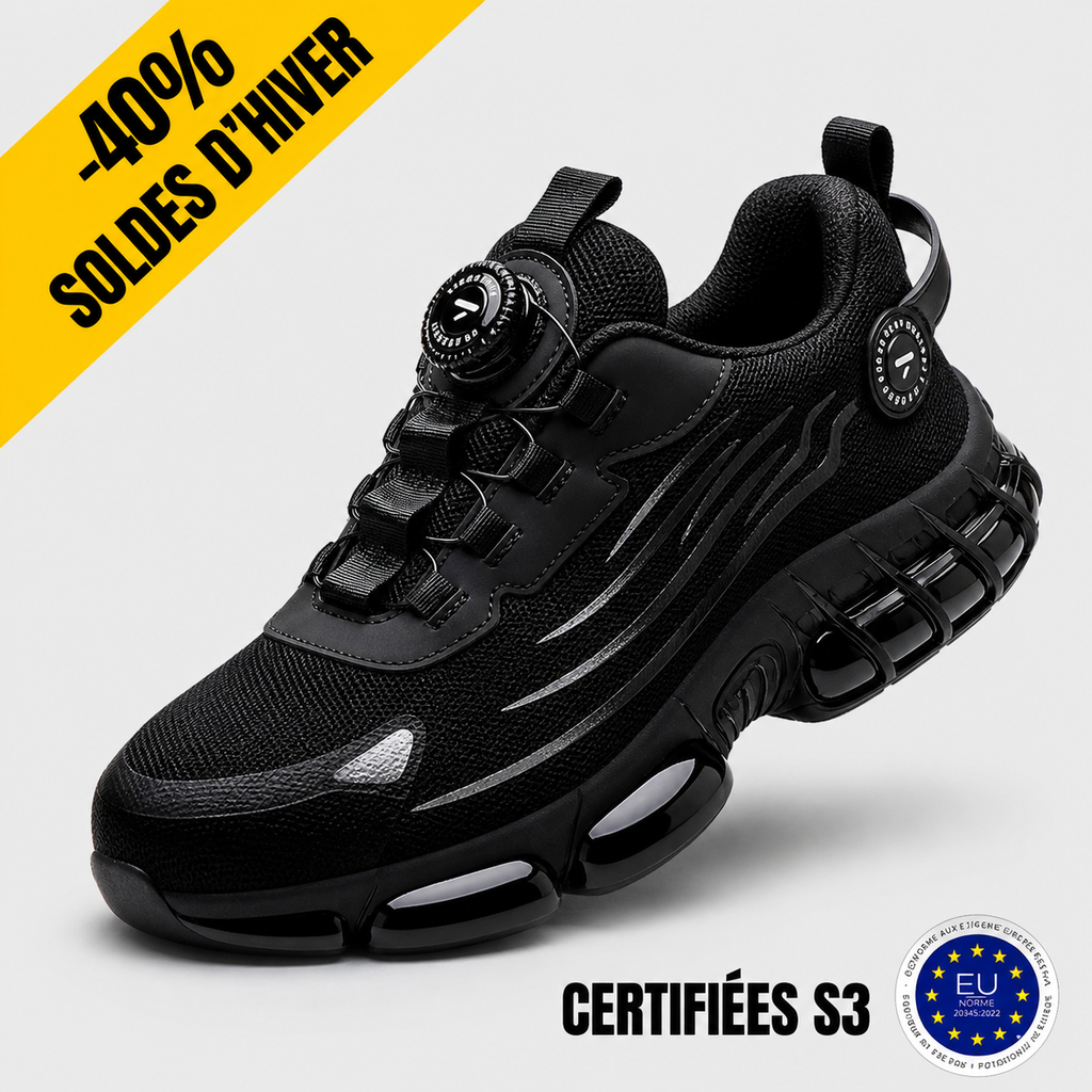 Chaussures de sécurité à bout renforcé – Protection et confort supérieurs