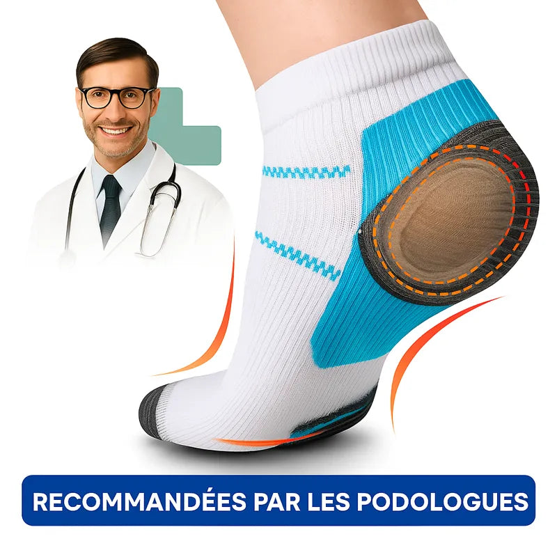 Chaussettes de compression en fibre de bambou – Soutien, confort et bien-être au quotidien